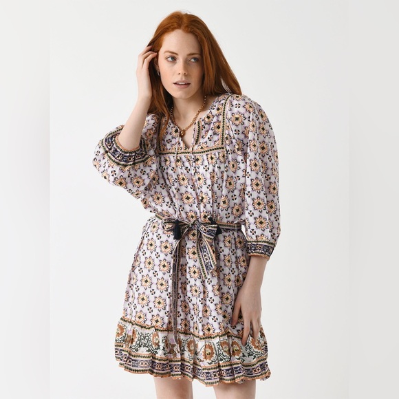 Cleobella Dresses & Skirts - CLEOBELLA Giovanna Mini Dress in Marrakesh Print Size XS